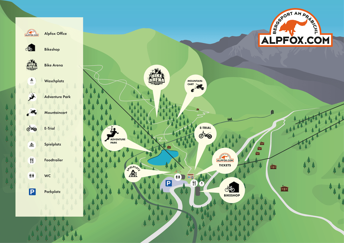 Kletterpark, Mountaincart, Bike Arena & mehr: Der ultimative Sommerpark am Präbichl